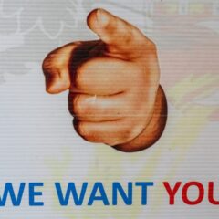 WE WANT YOU.